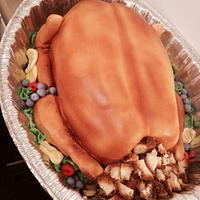Stuffed Turkey cake