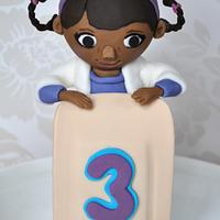 Doc McStuffins cake toppers