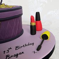 Make-up Bag and Maybelline Colossal Mascara Cake