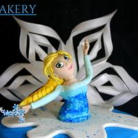 A Frozen cake