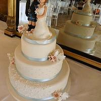 Cheeky wedding cake ;) x