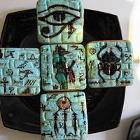 egypt themed cookies