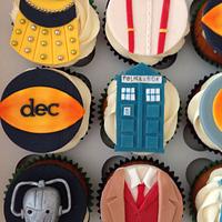 Dr Who cupcakes