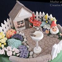 Cottage Garden Cake