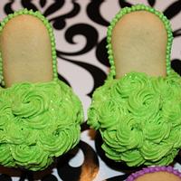 High heel aka Stiletto Cupcakes