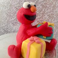 Elmo cake topper 