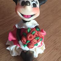 Minnie with roses 🌹 