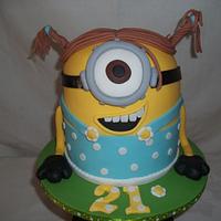 Minions for a 21st birthday