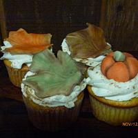 Fall cupcakes