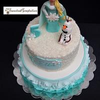 Elsa - Frozen Cake