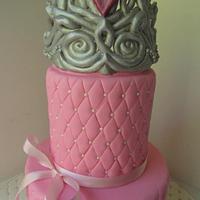 1st Birthday Princess Cake