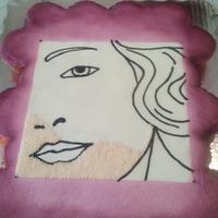 Birth of Venus close up pullapart cake