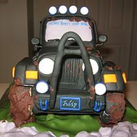 Jeep Wrangler cake