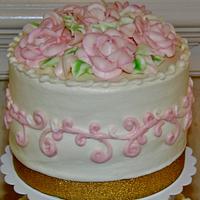 Buttercream Anniversary cake