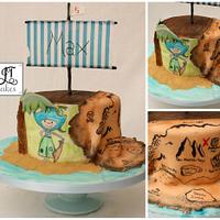 Pirate cake for Max