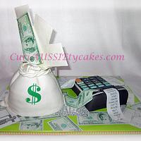 Tax Return Cake 