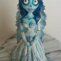 Corpse Bride doll cake