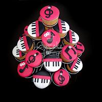 Music Cupcakes