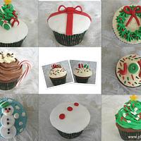 Christmas Cupcake Assortment
