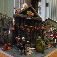 Nightmare Before Christmas Gingerbread House