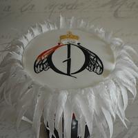 Wafer Paper Feather cake