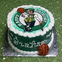 boston celtics cake