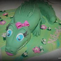 Lady Croc Cake