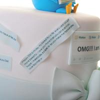 'Fritter' cake - FB & Twitter