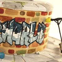 Graffiti Cake