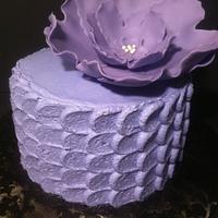 Purple Petal Cake