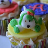 puppy cupcakes 