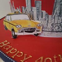 Aoife - NYC Birthday Cake