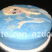 Frozen,Elsa cake 