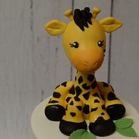 Another Giraffe themed baby shower  