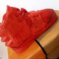 Trainer cake - Nike Red October shoes 