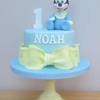 Mickey Mouse - Baby's First Birthday Cake
