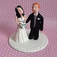 Bride and Groom topper