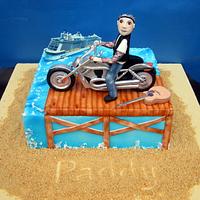 Paddy's Harley cake