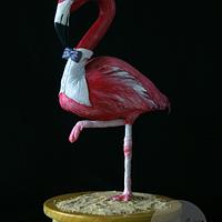 Sir flamingo cake 