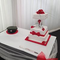 Carla Lilly wedding cake 
