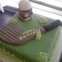 Golf Mouse Cake :)