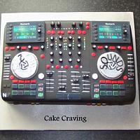 CD DJ Decks cake