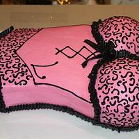 Corset Cake for lingerie party