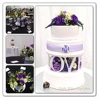 Purple tones Wedding