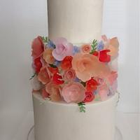 Wafer paper flowers 