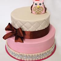 Owl cake