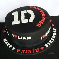 One Direction Cake - 1D