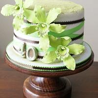 Green Tea cake 