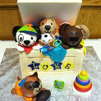 Toy Box Cake