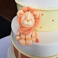 x Animal Christening Cake x 